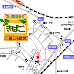 森林酵素温浴 きばこ 地図